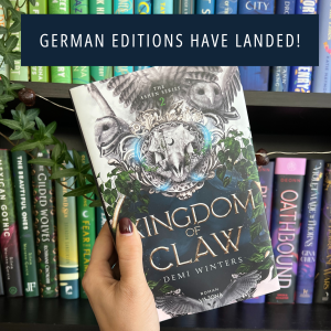 GERMAN EDITIONS HAVE LANDED!